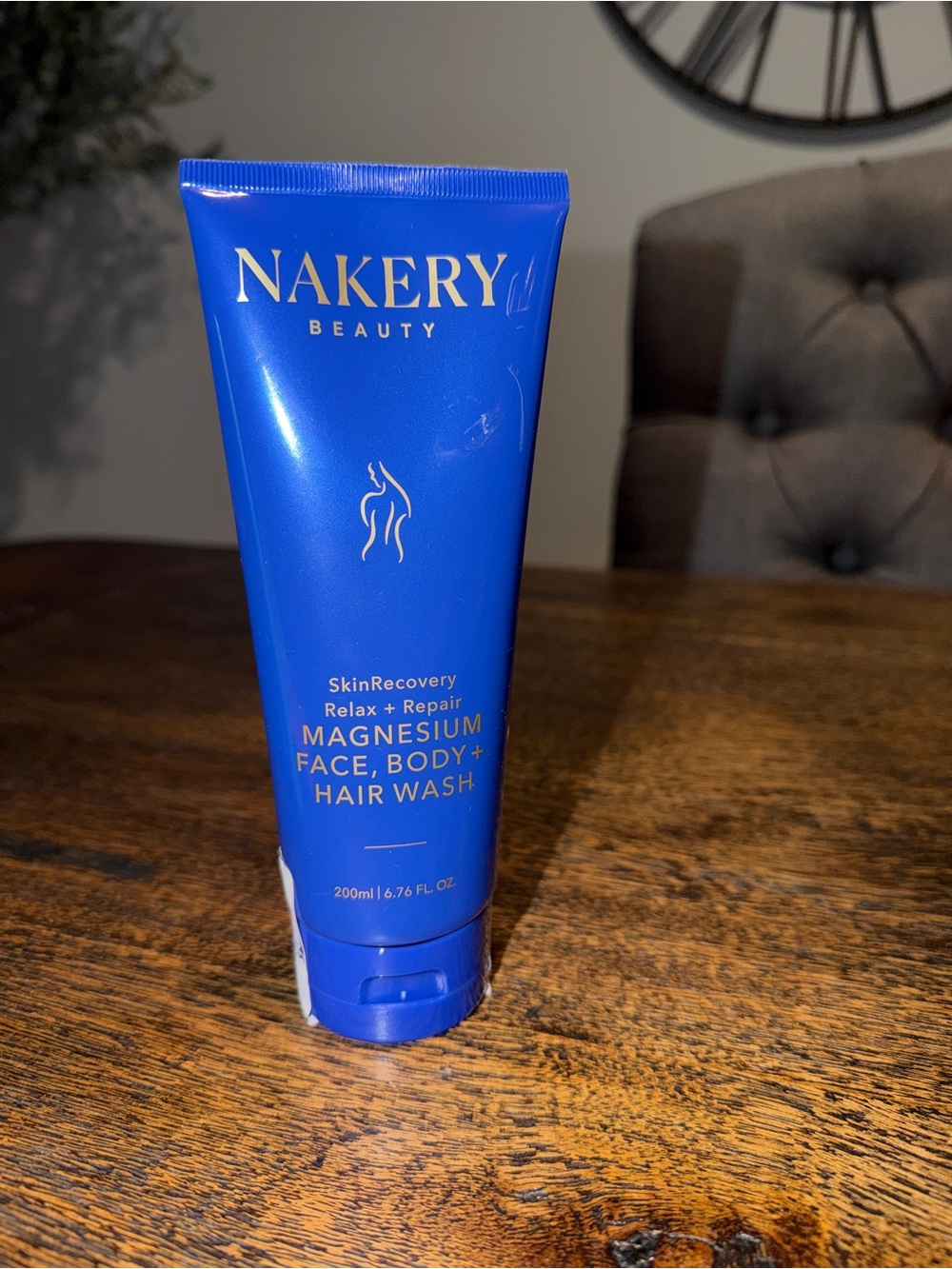 Nakery Beauty Relax + Repair Magnesium Face, Body + Hair Wash 200ml